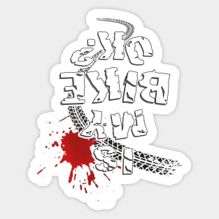 Is my bike ok? (white text) Sticker